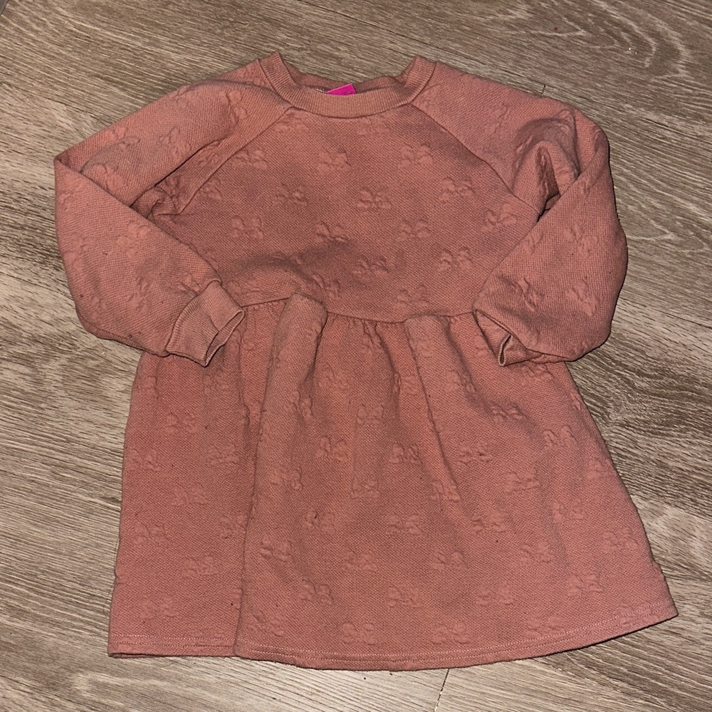 Disney Minnie Mouse Pink Knit Dress